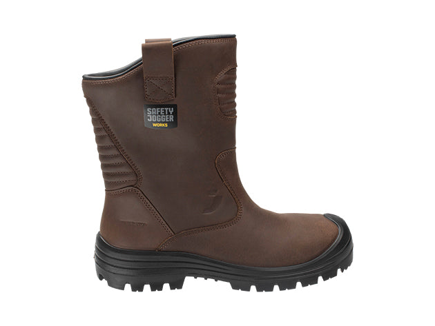 Safety Jogger Mayon S3S - Dark Brown