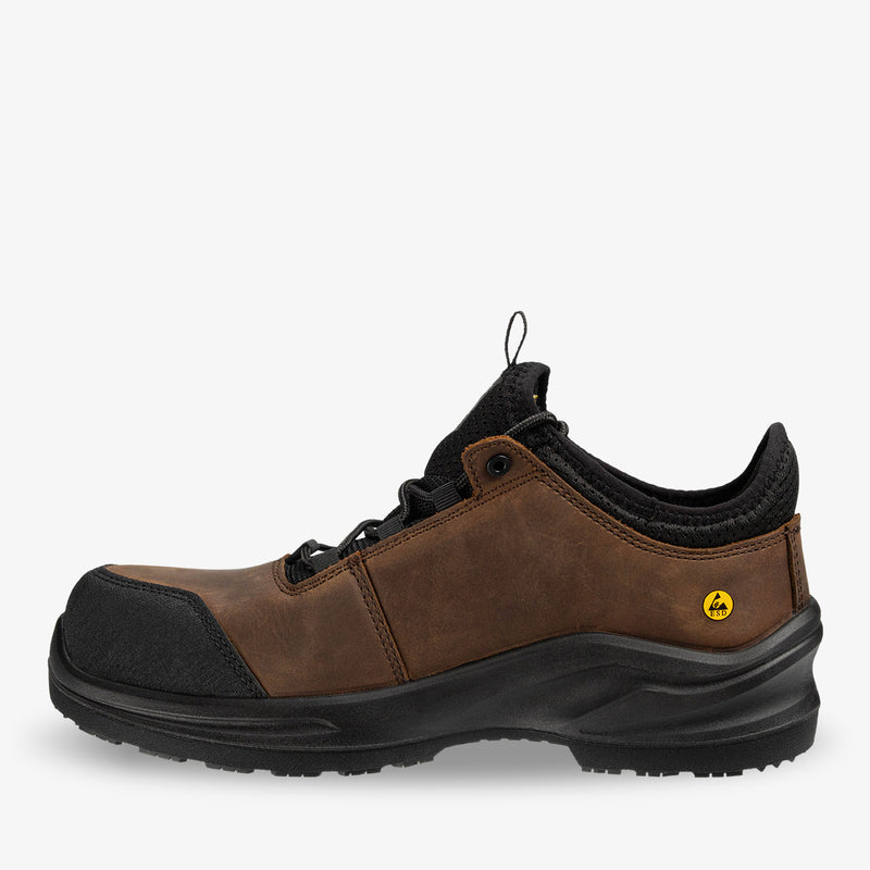 Safety Jogger MDLCHS3SLT Modulo Lea S3S Low T Brown side view