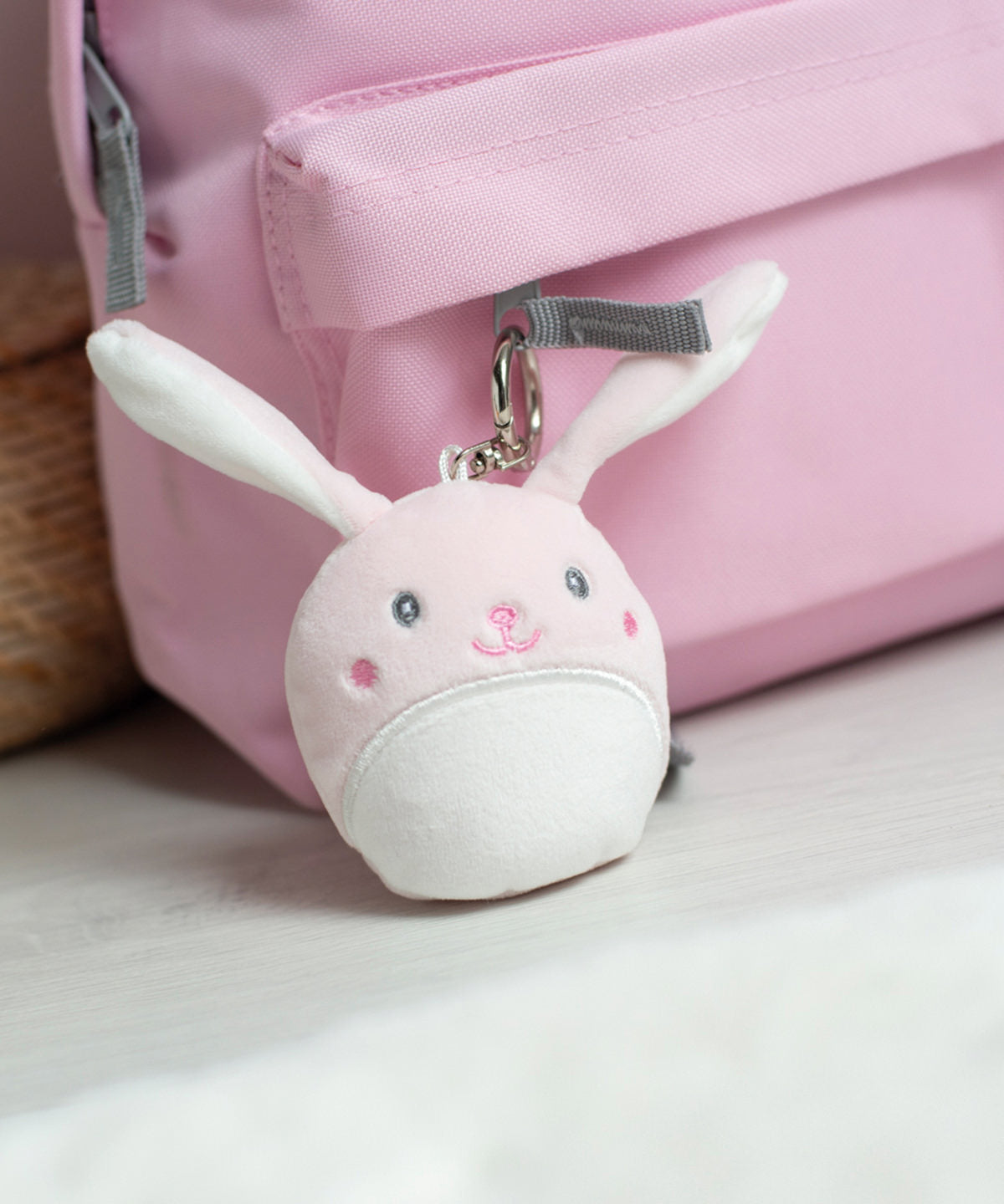 Mumbles Character keyring, lifestyle photo
