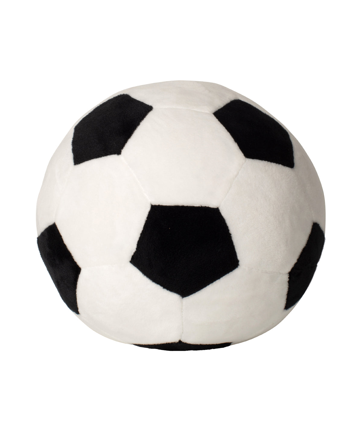 Mumbles Zippie football in White/Black, front view