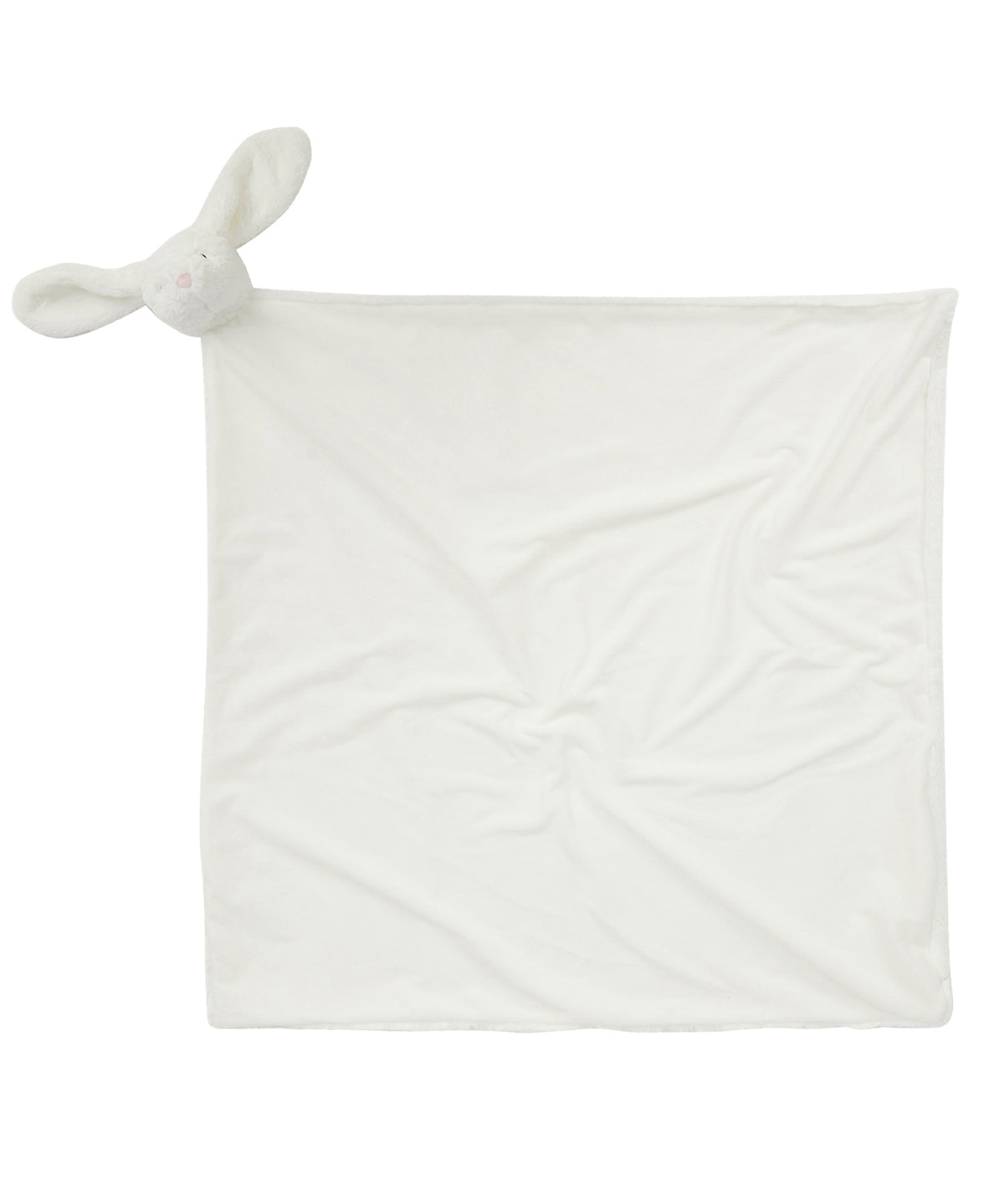 Mumbles Animal blanket in Cream Bunny, front view