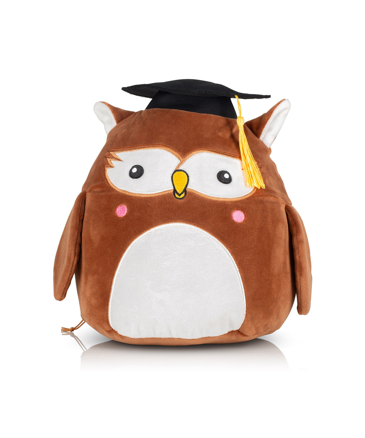 Mumbles Squidgy’s by in Dark Brown Wise Owl, front view