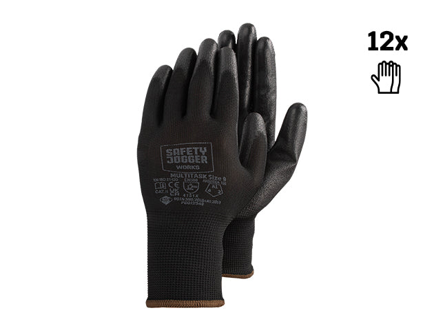 Safety Jogger Multitask 12-Pack - Black