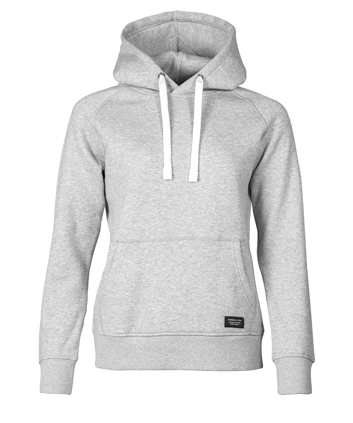 Nimbus Women’s Brownsville – fashionable hooded sweatshirt in Grey, front view