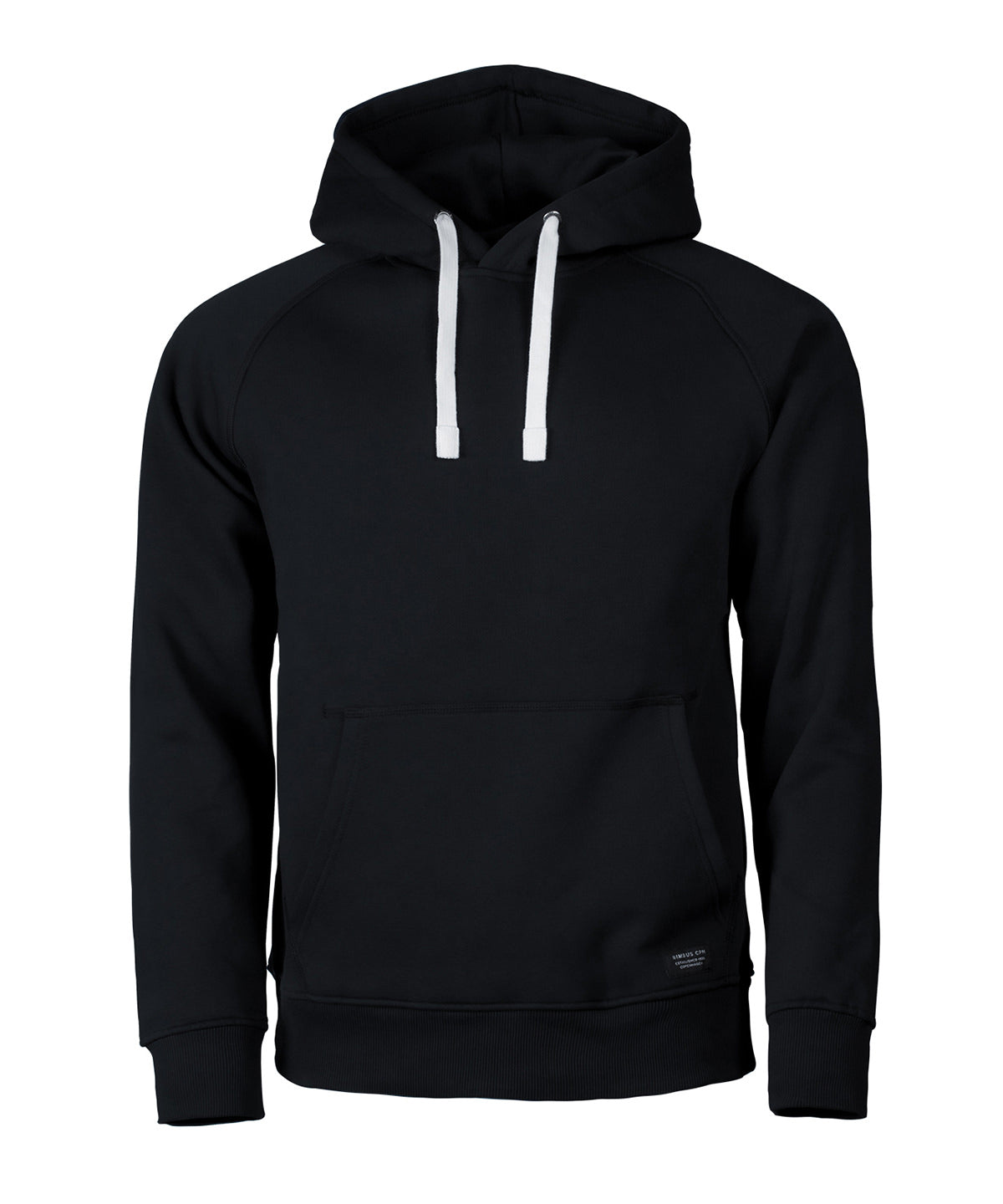 Nimbus Brownsville – fashionable hooded sweatshirt in Black, front view