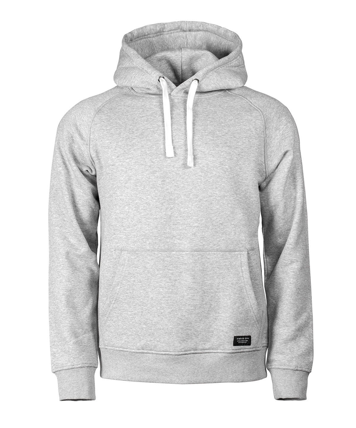 Nimbus Brownsville – fashionable hooded sweatshirt in Grey, front view