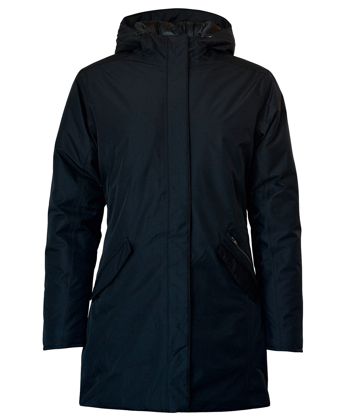 Nimbus Women’s Northdale – fashionable winter jacket in Black, front view