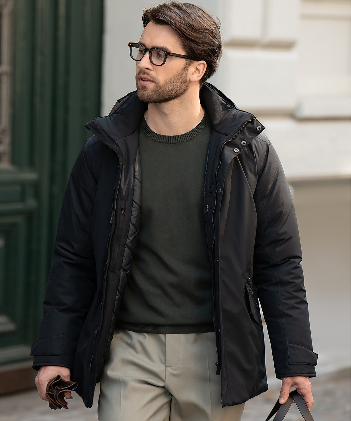 Nimbus Northdale – fashionable winter jacket in Black, lifestyle photo