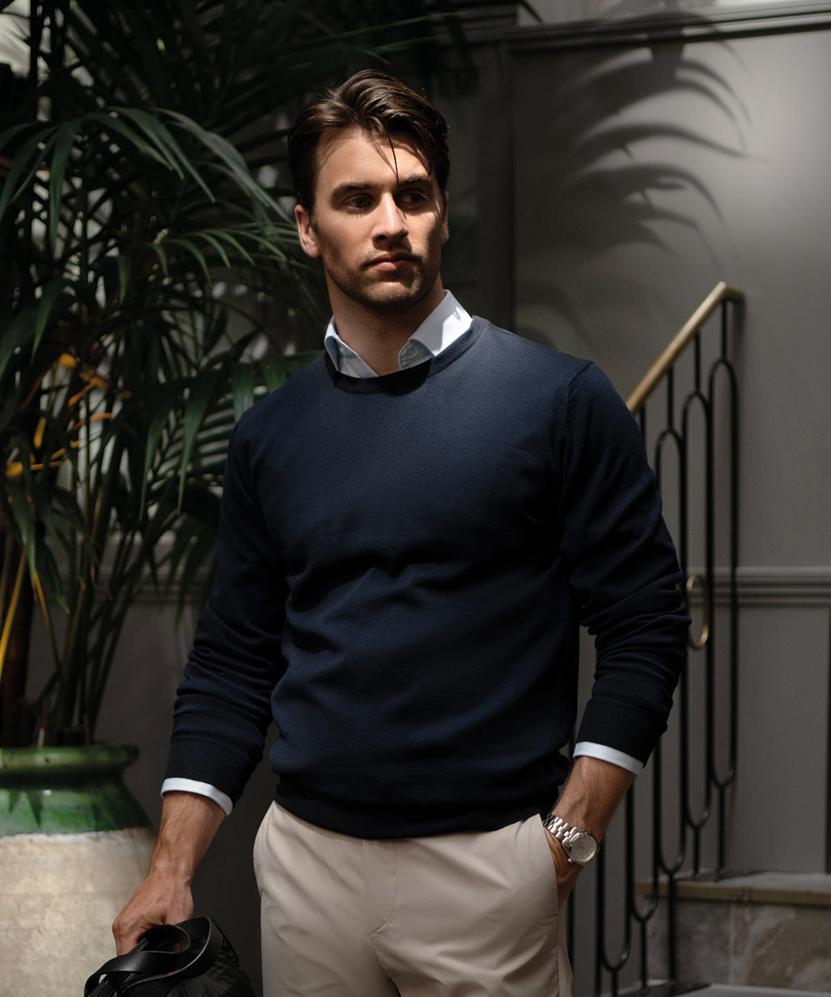 Nimbus Beaufort – extra fine Cashwool merino knit, lifestyle photo
