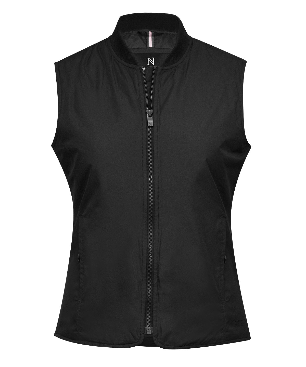 Nimbus Women’s Maine – pleasantly padded gilet in Black, front view