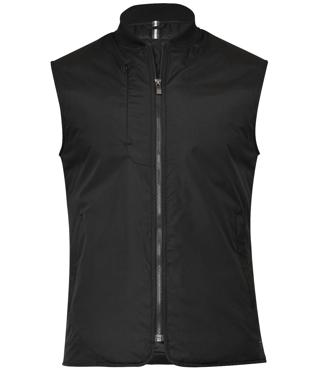 Nimbus Maine – pleasantly padded gilet in Black, front view