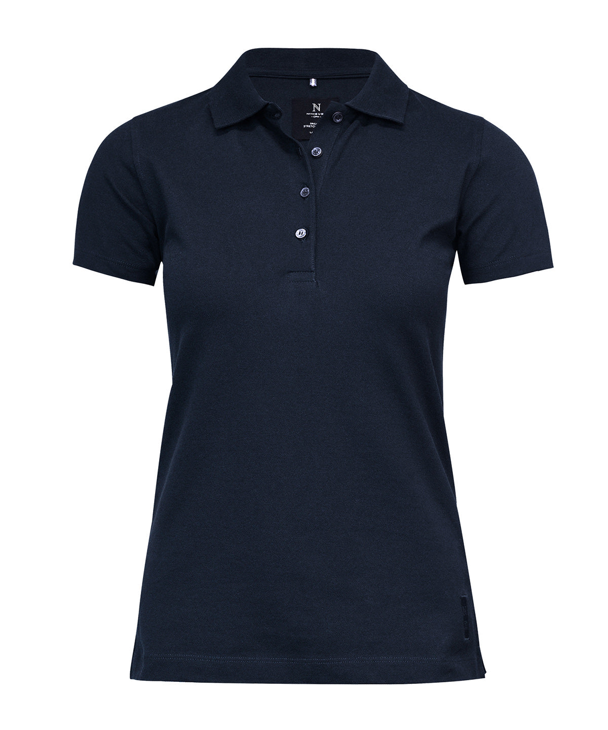 Nimbus Women’s Harvard classic – stretch deluxe polo in Navy, front view