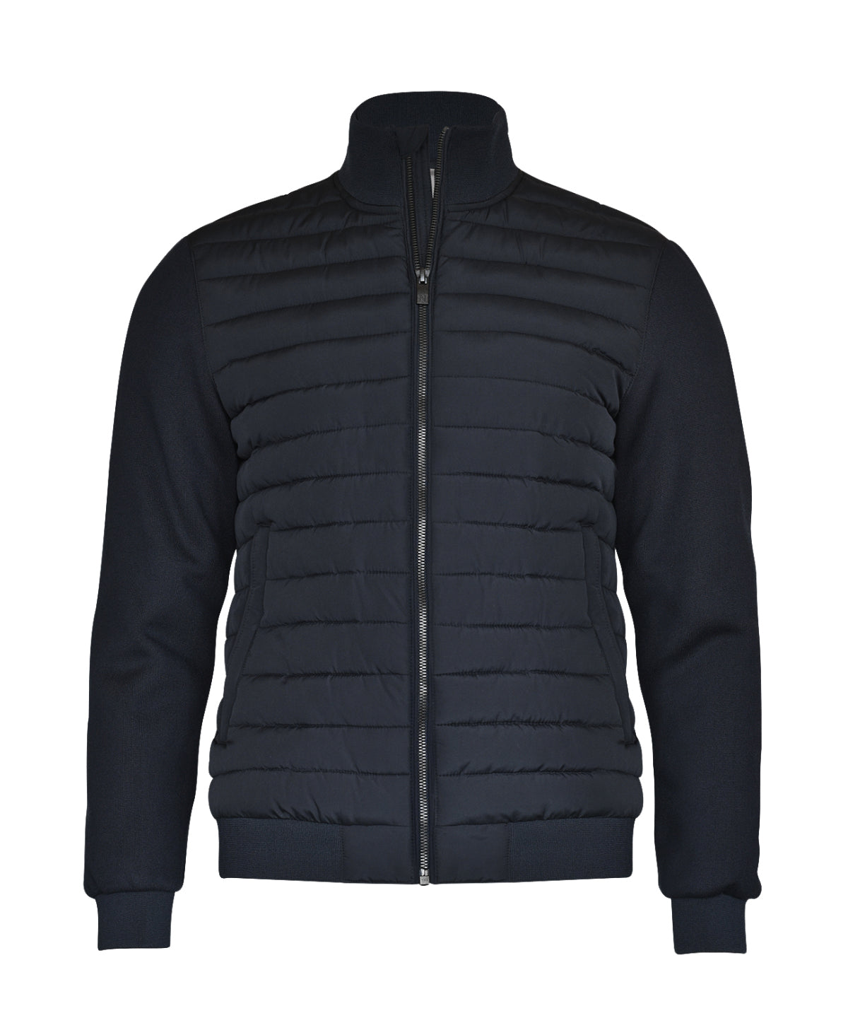 Nimbus Crescent jacket in Navy, front view