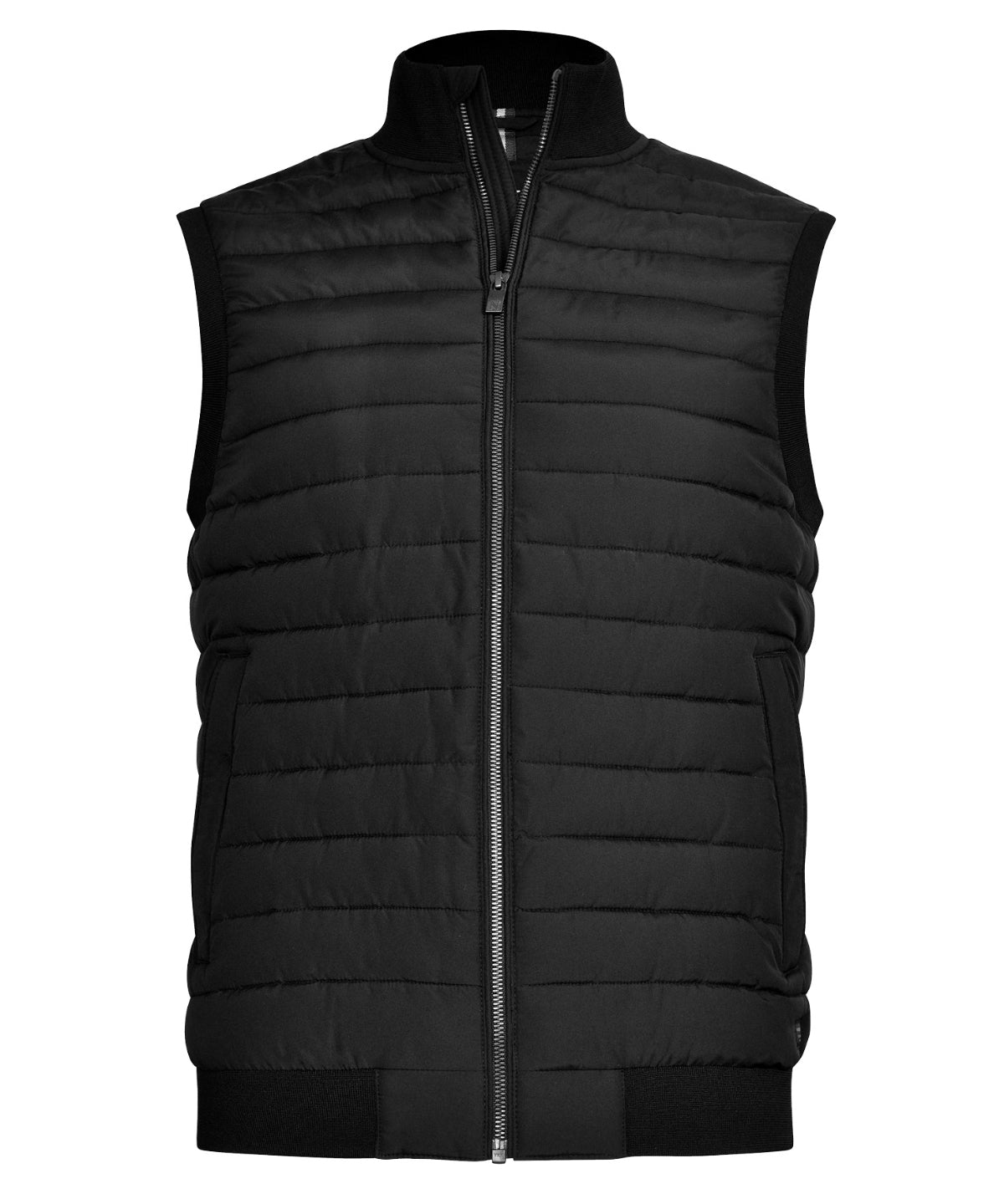 Nimbus Vesper bodywarmer in Black, front view