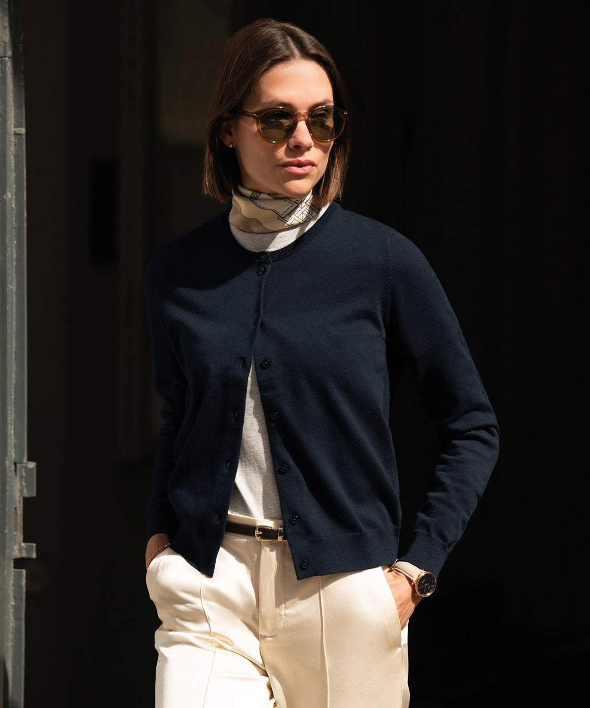 Nimbus Women’s Brighton cardigan, lifestyle photo