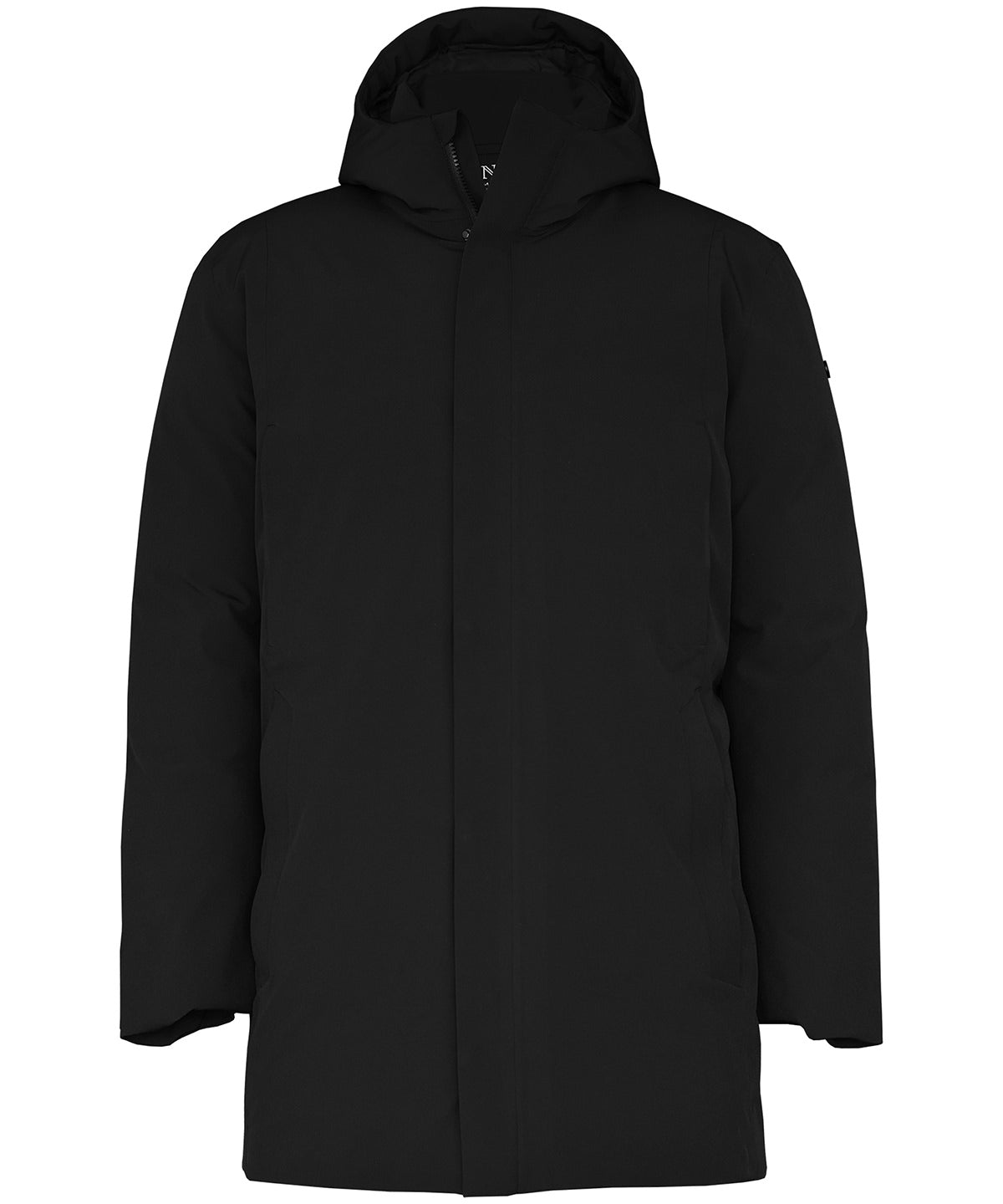 Nimbus Evermont – modern performance parka in Black, front view