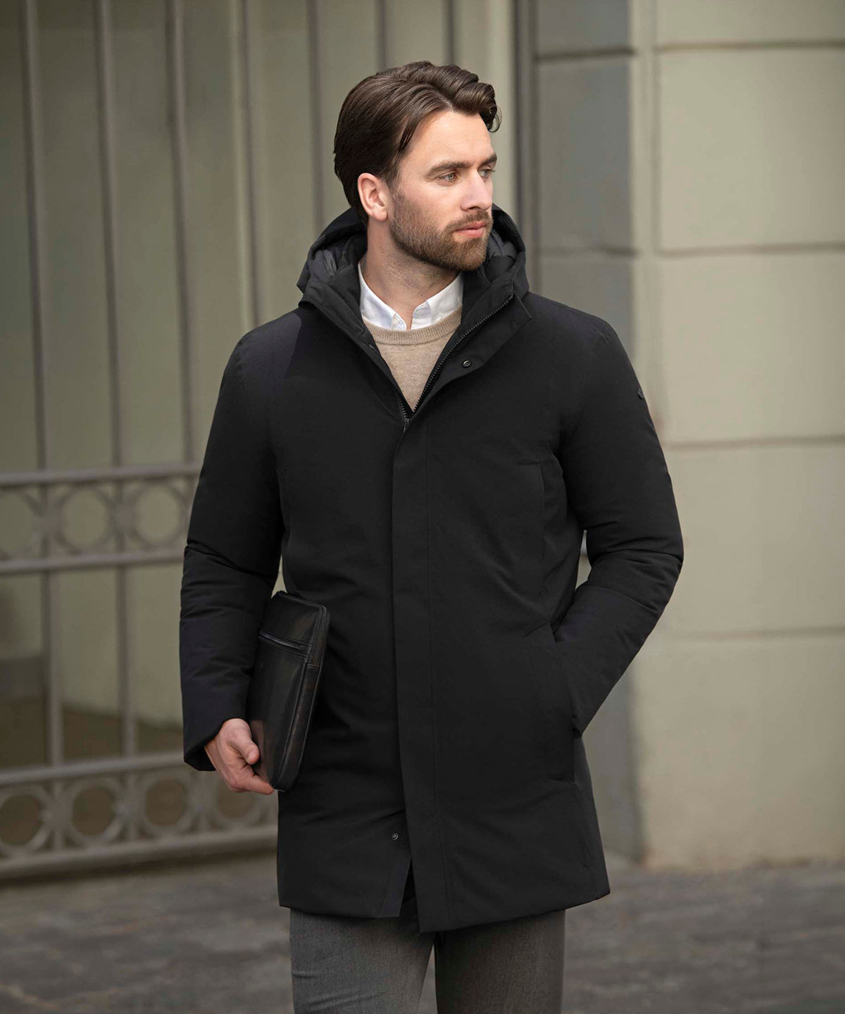 Nimbus Evermont – modern performance parka, lifestyle photo