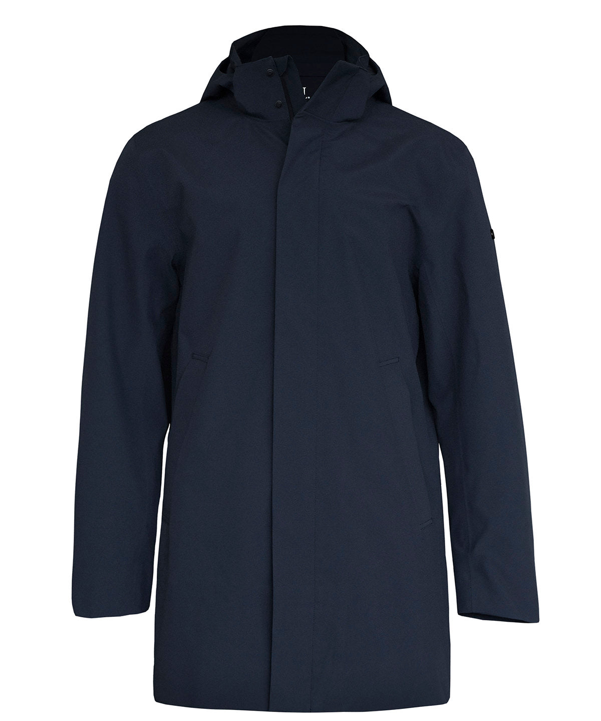 Nimbus Eldridge – stylish ¾-length car coat in Navy, front view