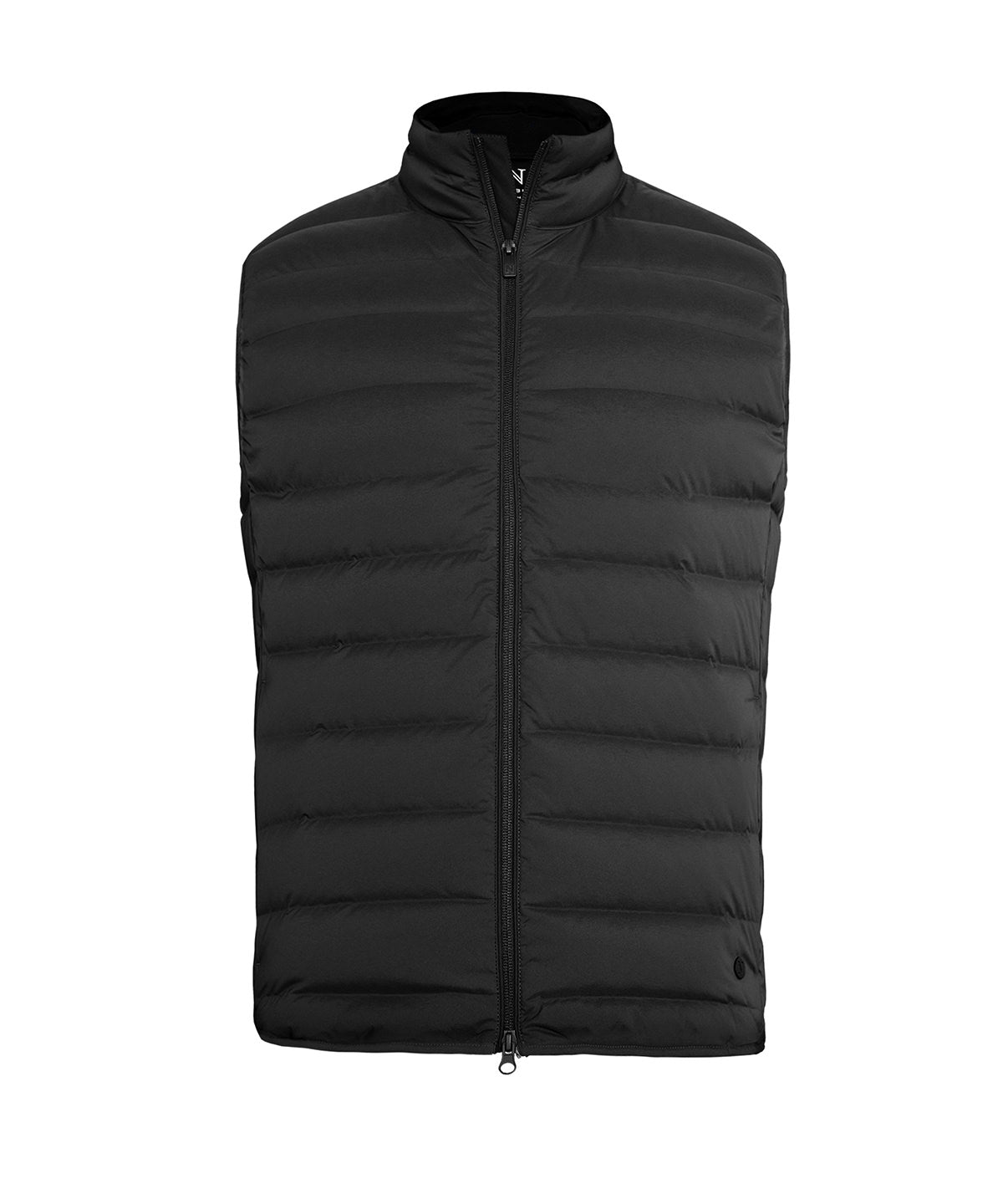 Nimbus Women’s Avalon vest – sophisticated lightweight down vest in Black, front view