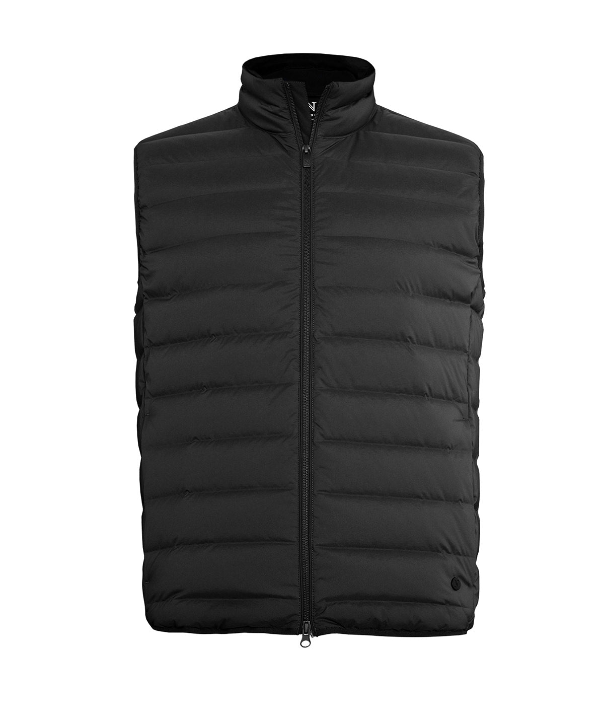Nimbus Avalon vest – sophisticated lightweight down vest in Black, front view