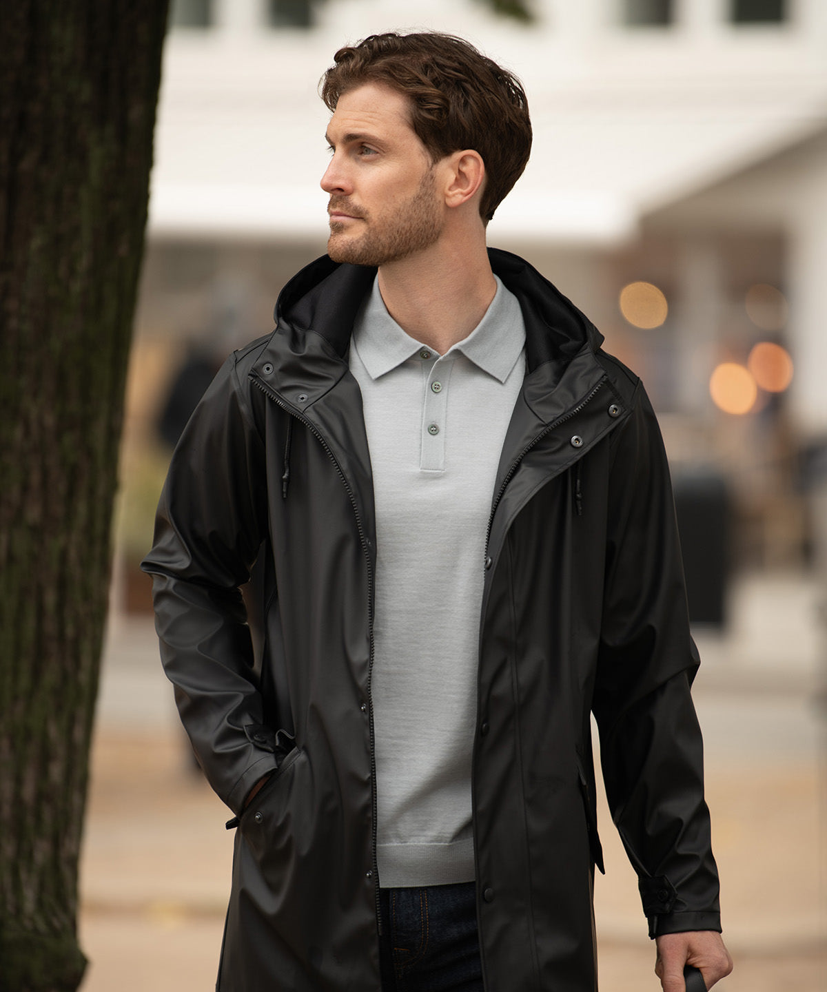 Nimbus York unisex raincoat, lifestyle photo
