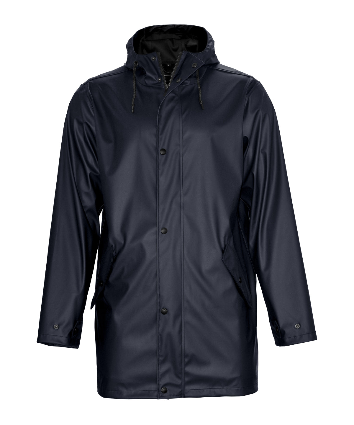 Nimbus York unisex raincoat in Navy, front view