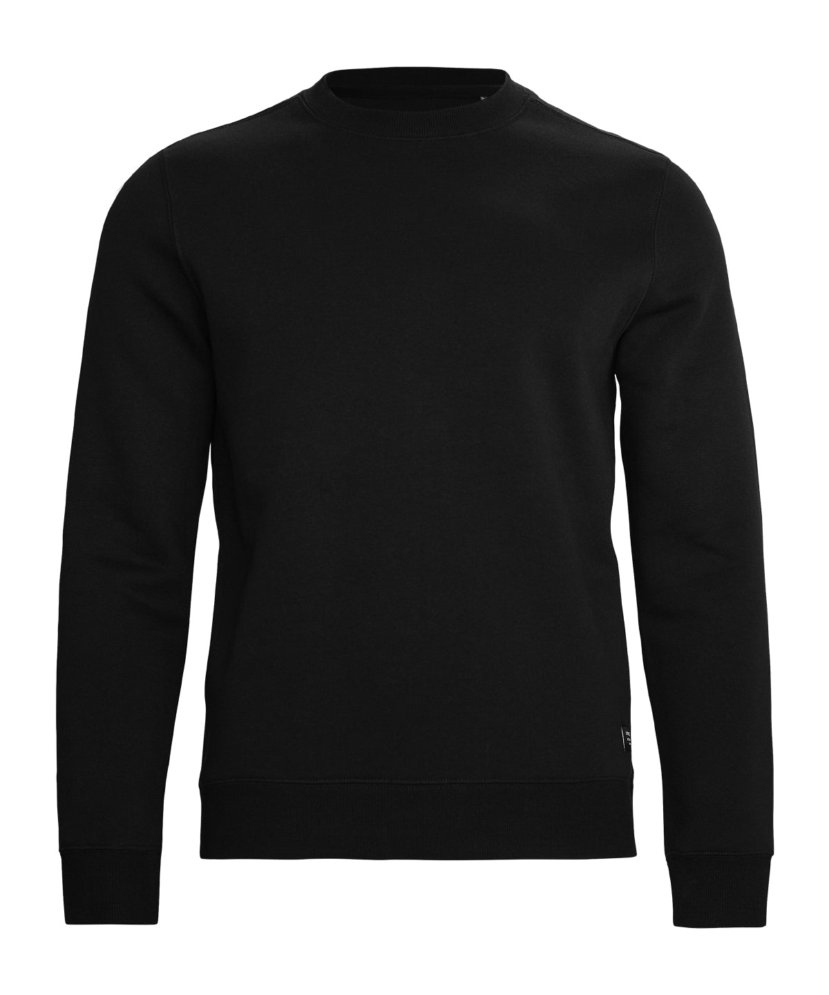 Nimbus Trenton unisex round neck sweatshirt in Black, front view