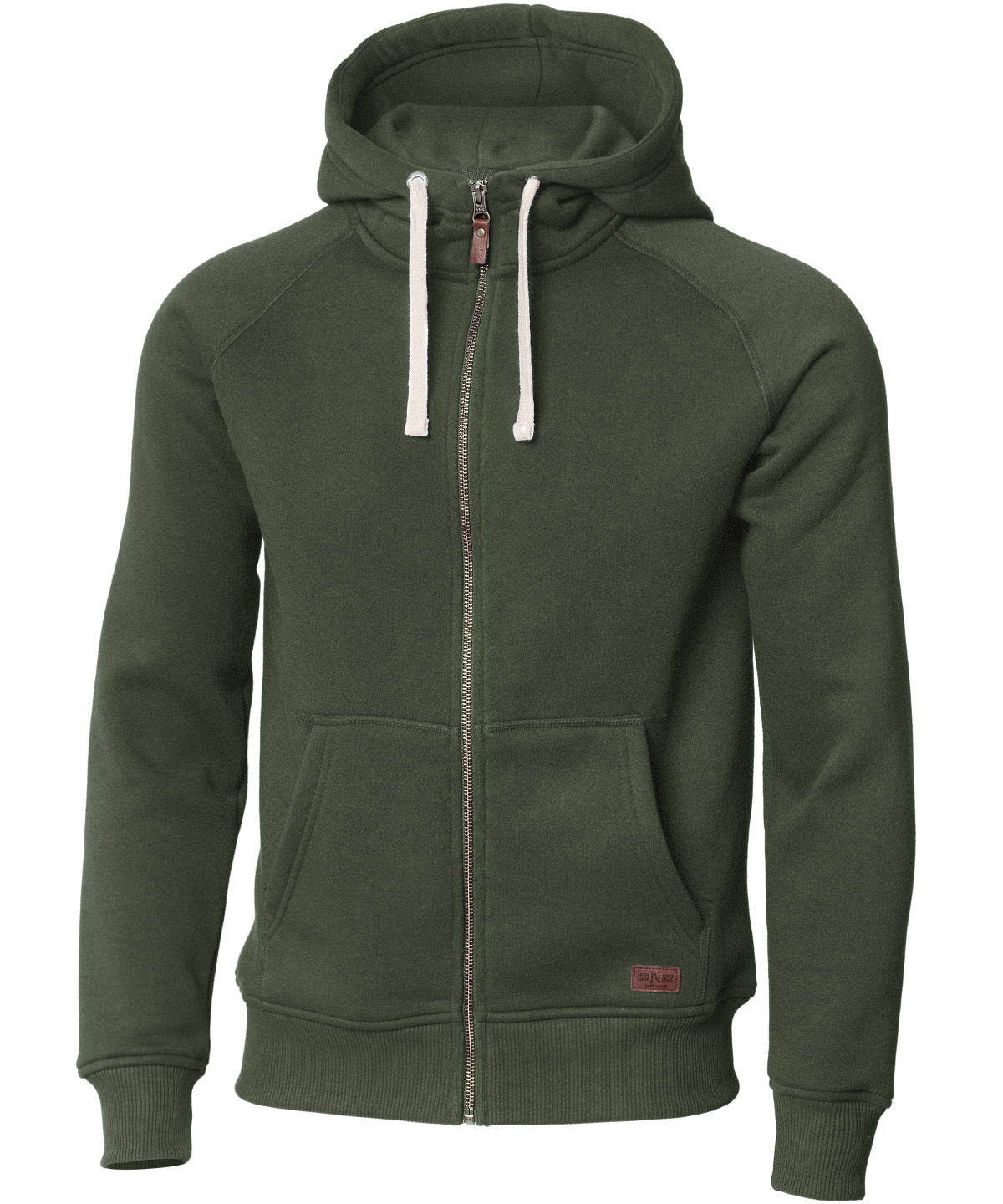 Nimbus Williamsburg – fashionable hooded sweatshirt in Olive, front view