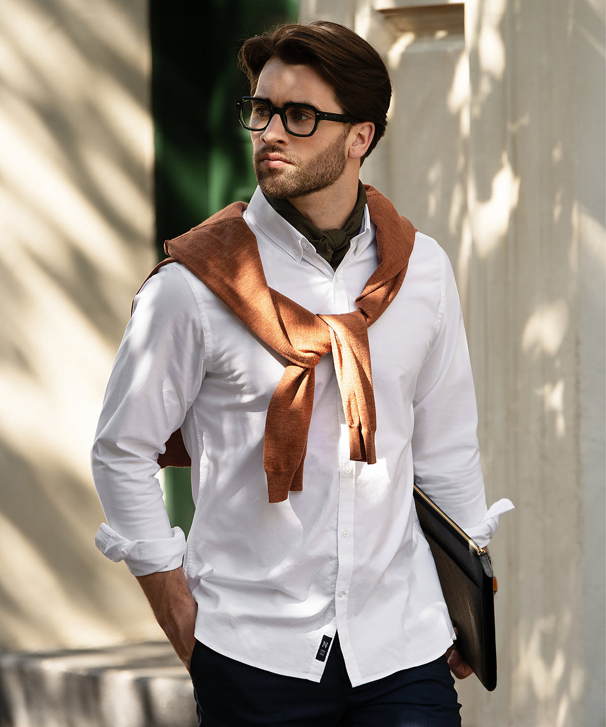 Nimbus Rochester Slim Fit – classic Oxford shirt, lifestyle photo