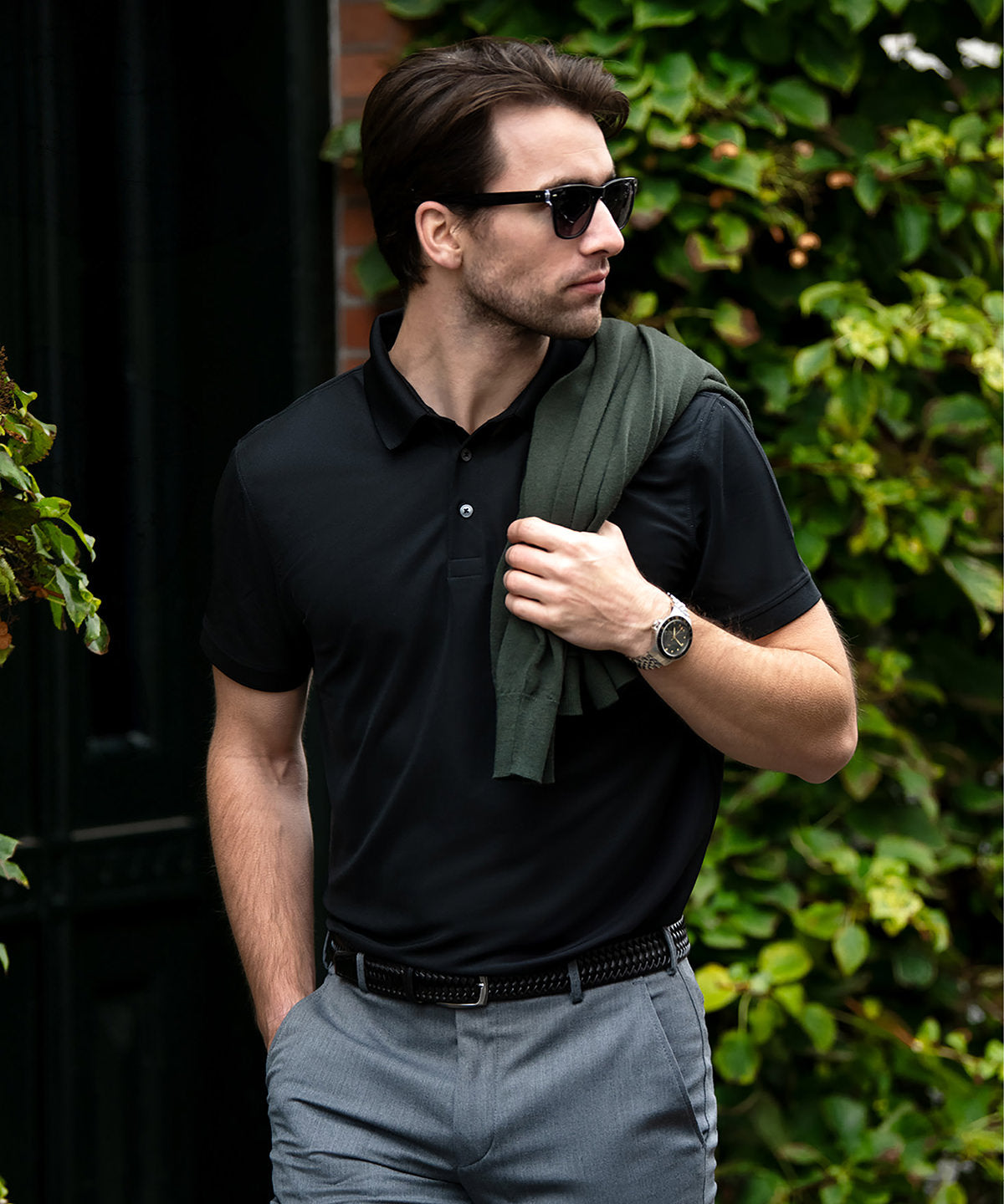 Nimbus Clearwater – quick-dry performance polo, lifestyle photo