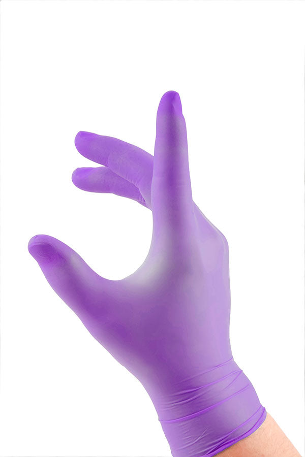 Click Nitrile Disp Glove P/F Purp Xl, main product image