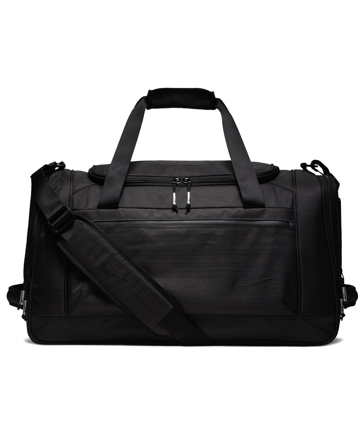 Nike Departure duffle in Black/Black, lifestyle photo