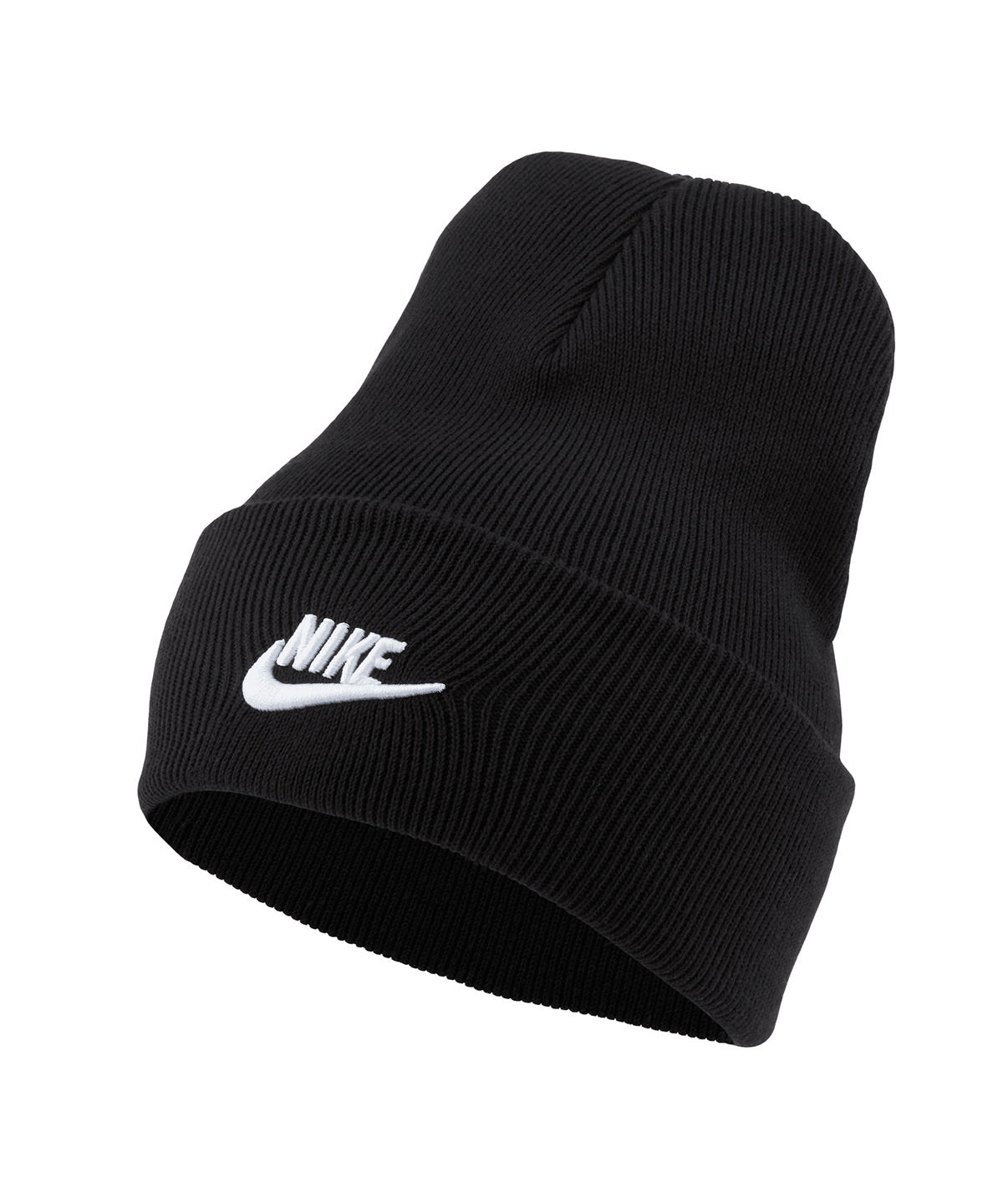 Nike Beanie utility futura in Black/White, lifestyle photo