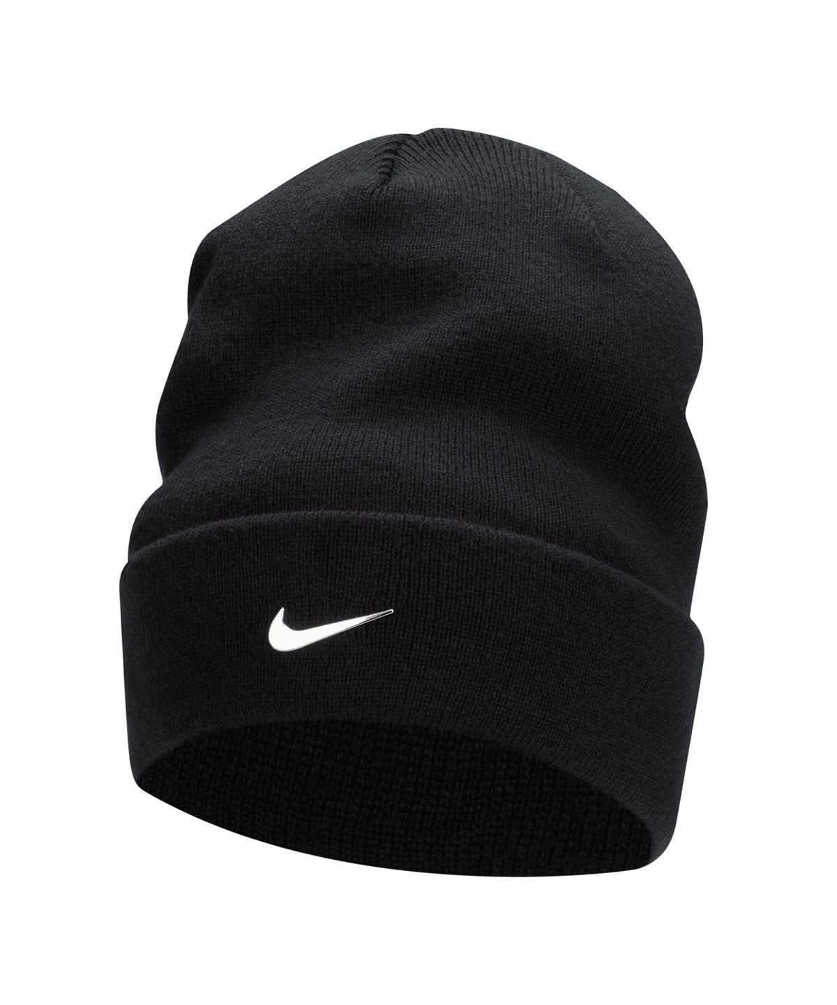 Nike Peak beanie in Black/Metallic Silver, lifestyle photo