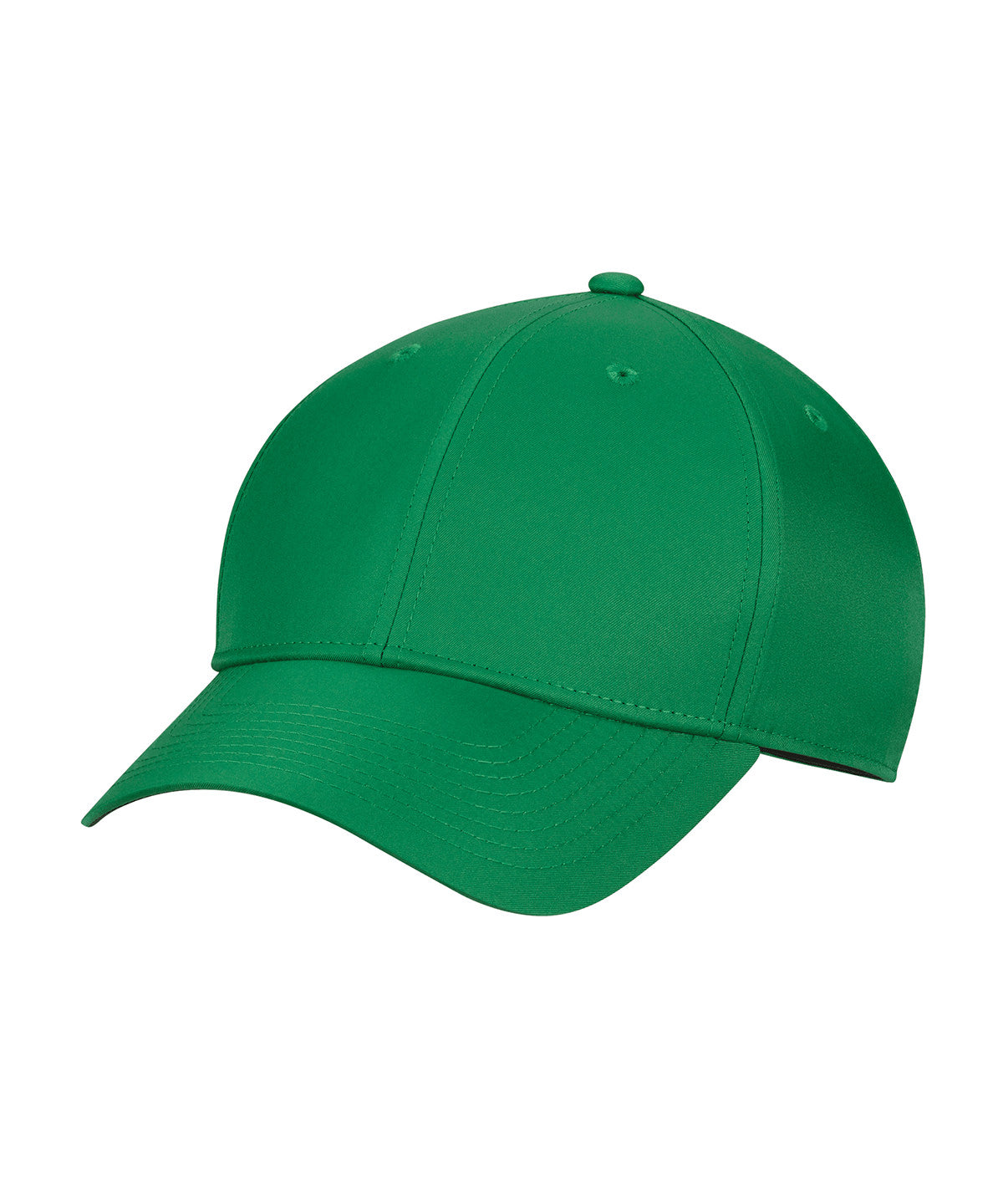 Nike Dri-FIT Club cap CB custom in Classic Green/White, front view