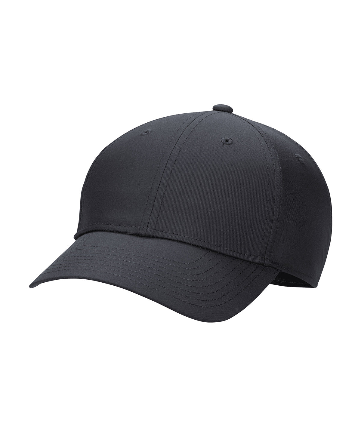 Nike Dri-FIT Club cap CB custom in Dark Smoke Grey/White, front view