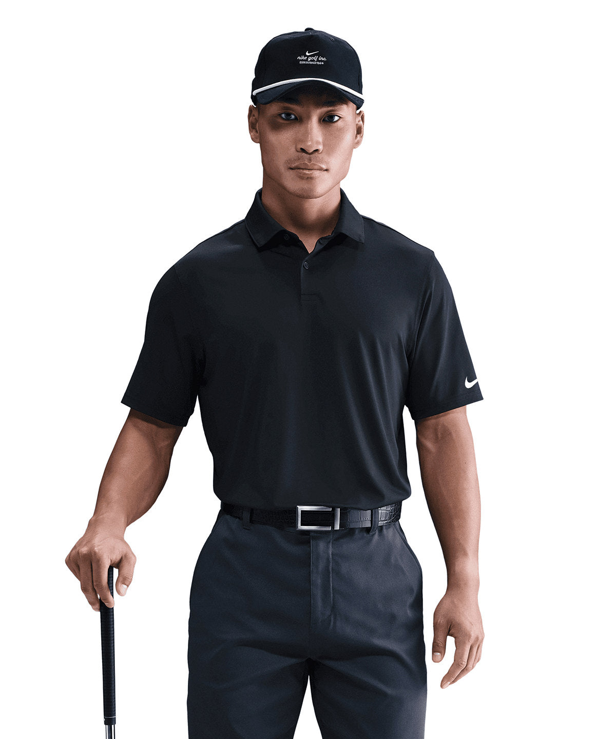 Nike Velocity solid polo, lifestyle photo