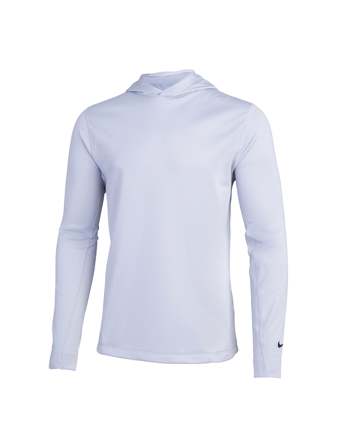 Nike Velocity hoodie in Wolf Grey/Black, front view