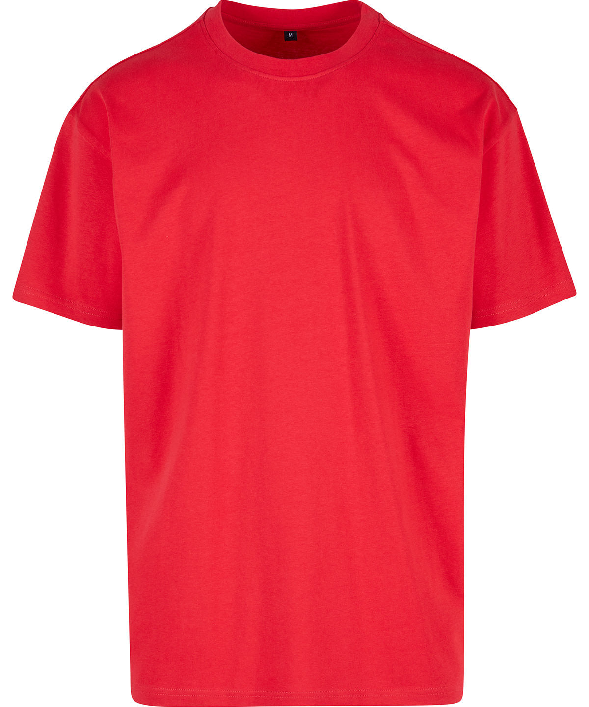 New Morning Studios Oversized Jersey tee in City Red, front view