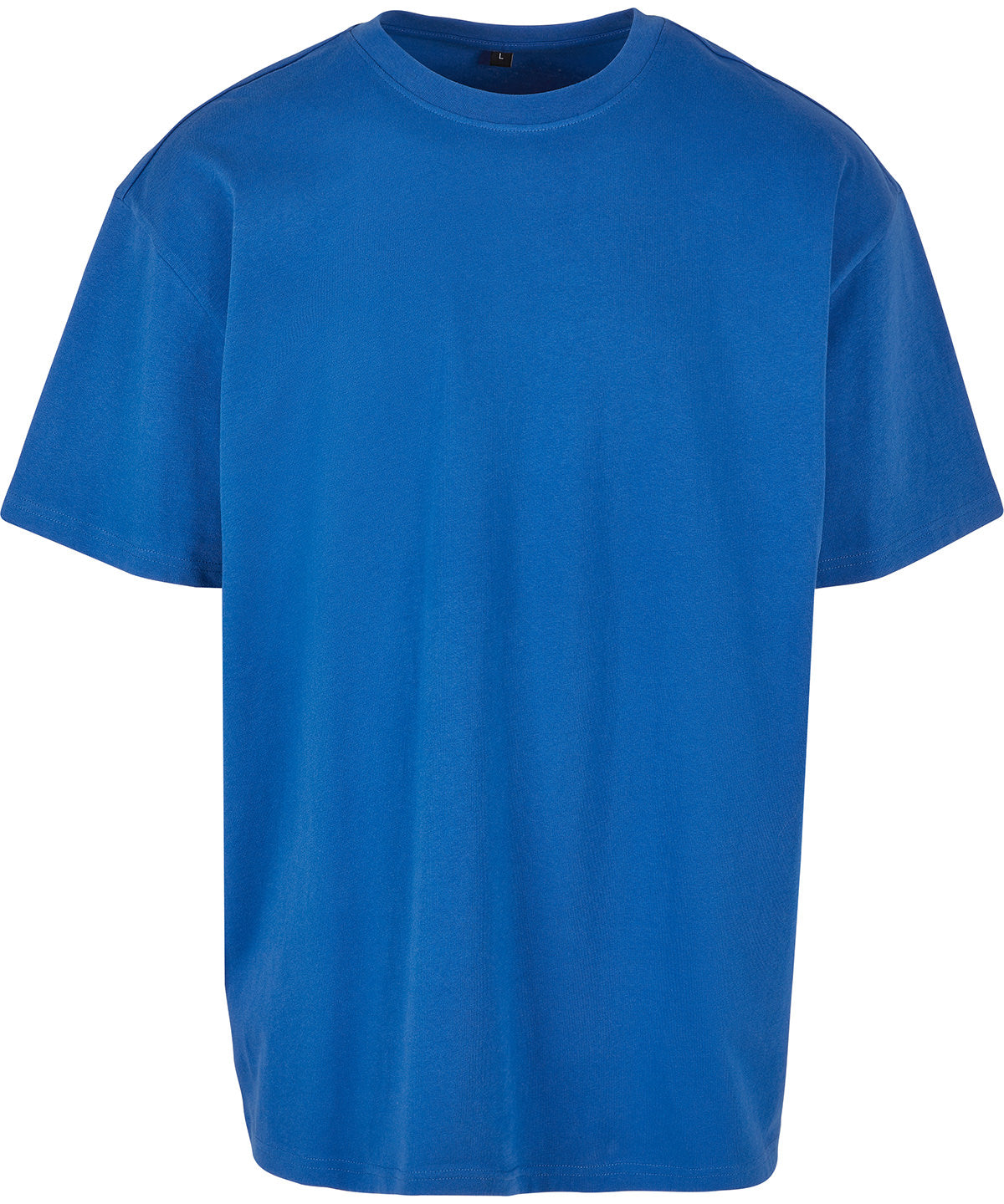 New Morning Studios Oversized Jersey tee in Cobalt Blue, front view