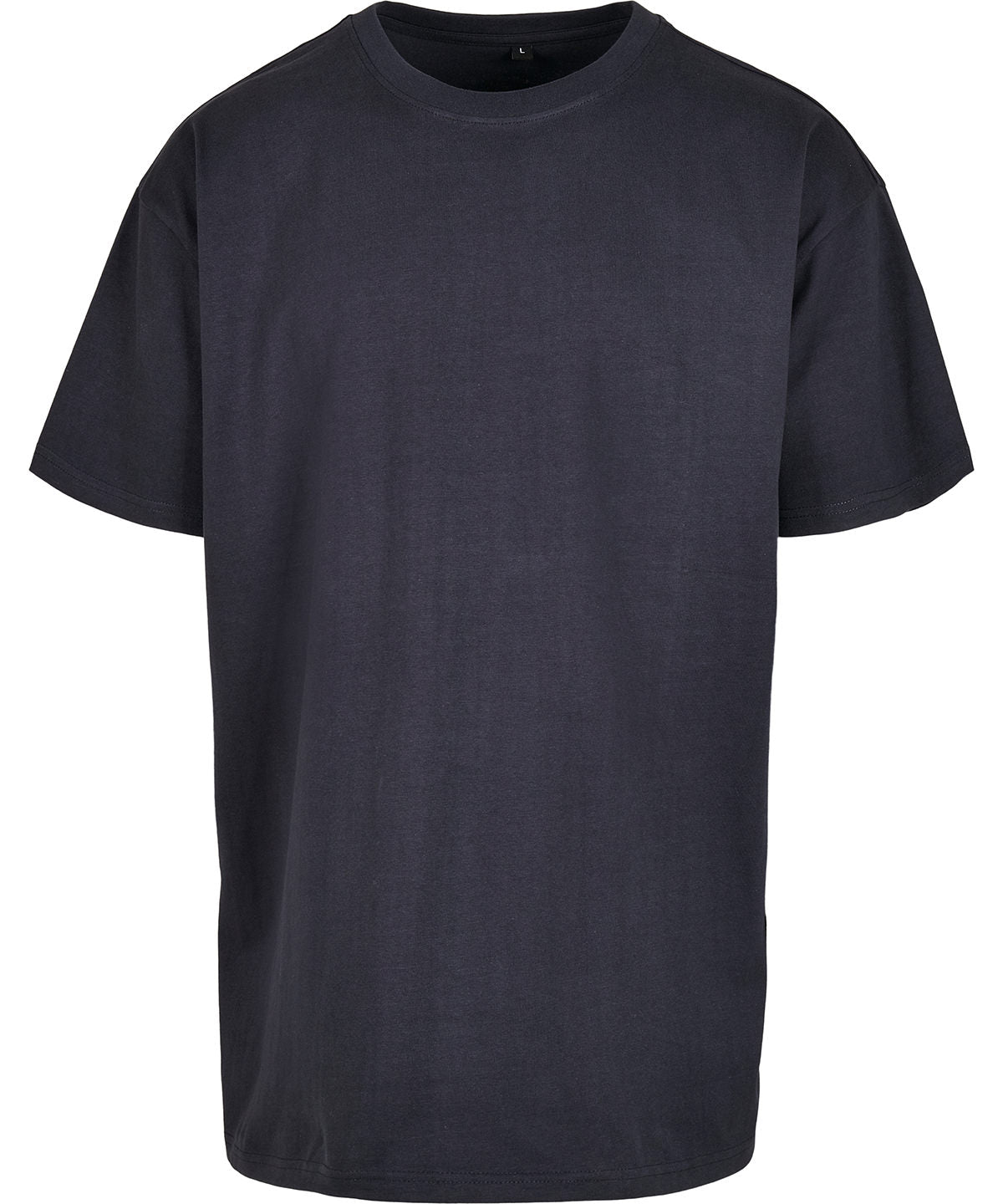 New Morning Studios Oversized Jersey tee in Navy, front view