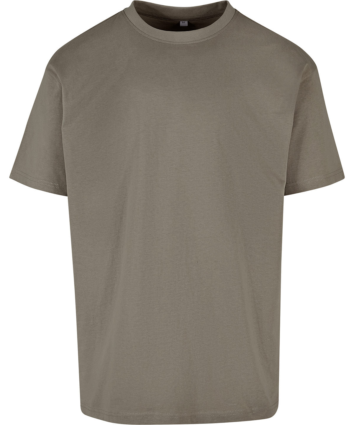 New Morning Studios Oversized Jersey tee in Pale Olive, front view