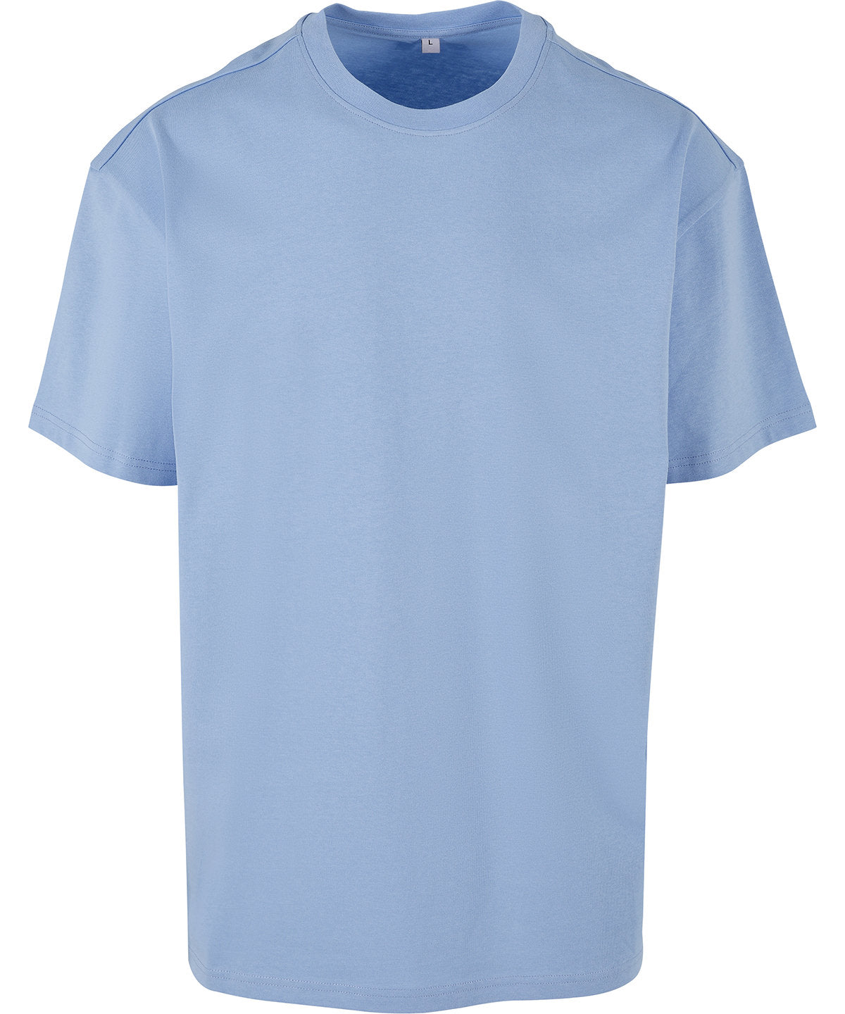 New Morning Studios Oversized Jersey tee in Powder Blue, front view