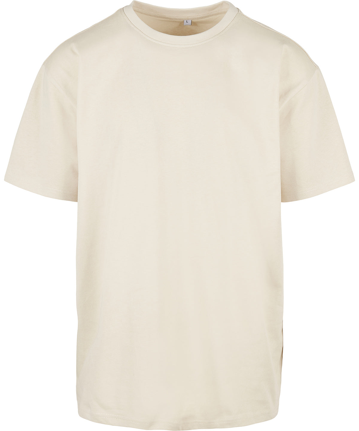 New Morning Studios Oversized Jersey tee in Sand, front view