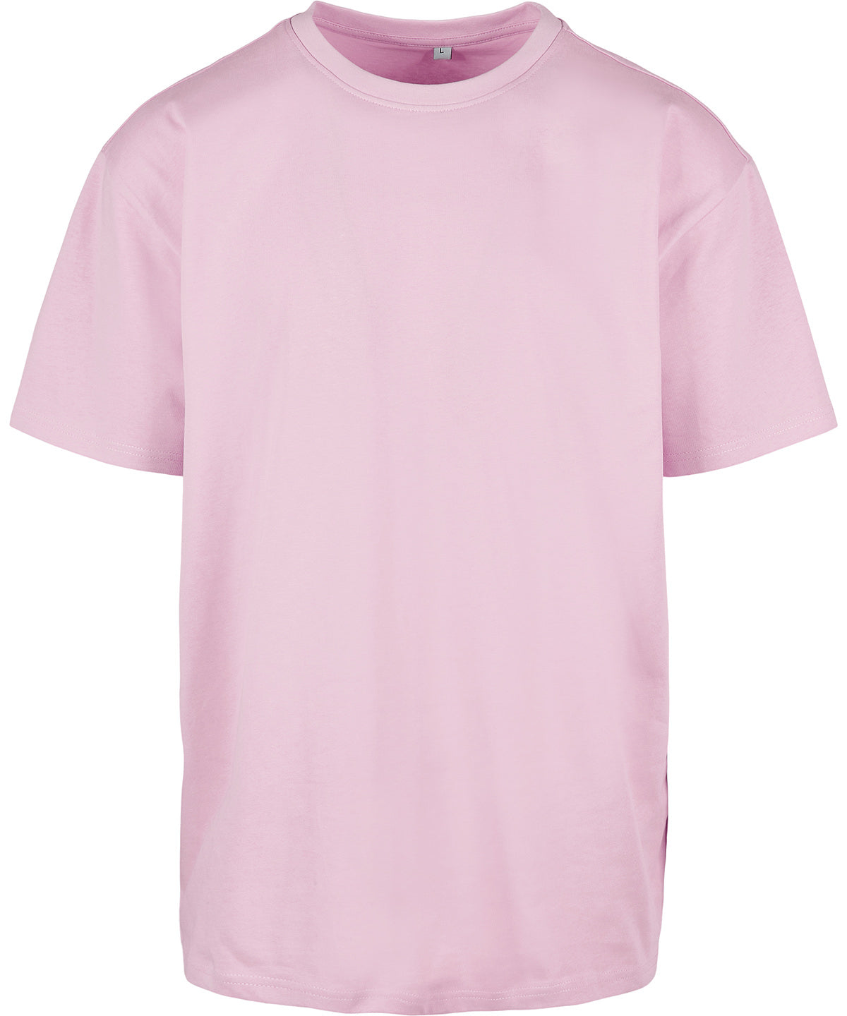 New Morning Studios Oversized Jersey tee in Soft Pink, front view