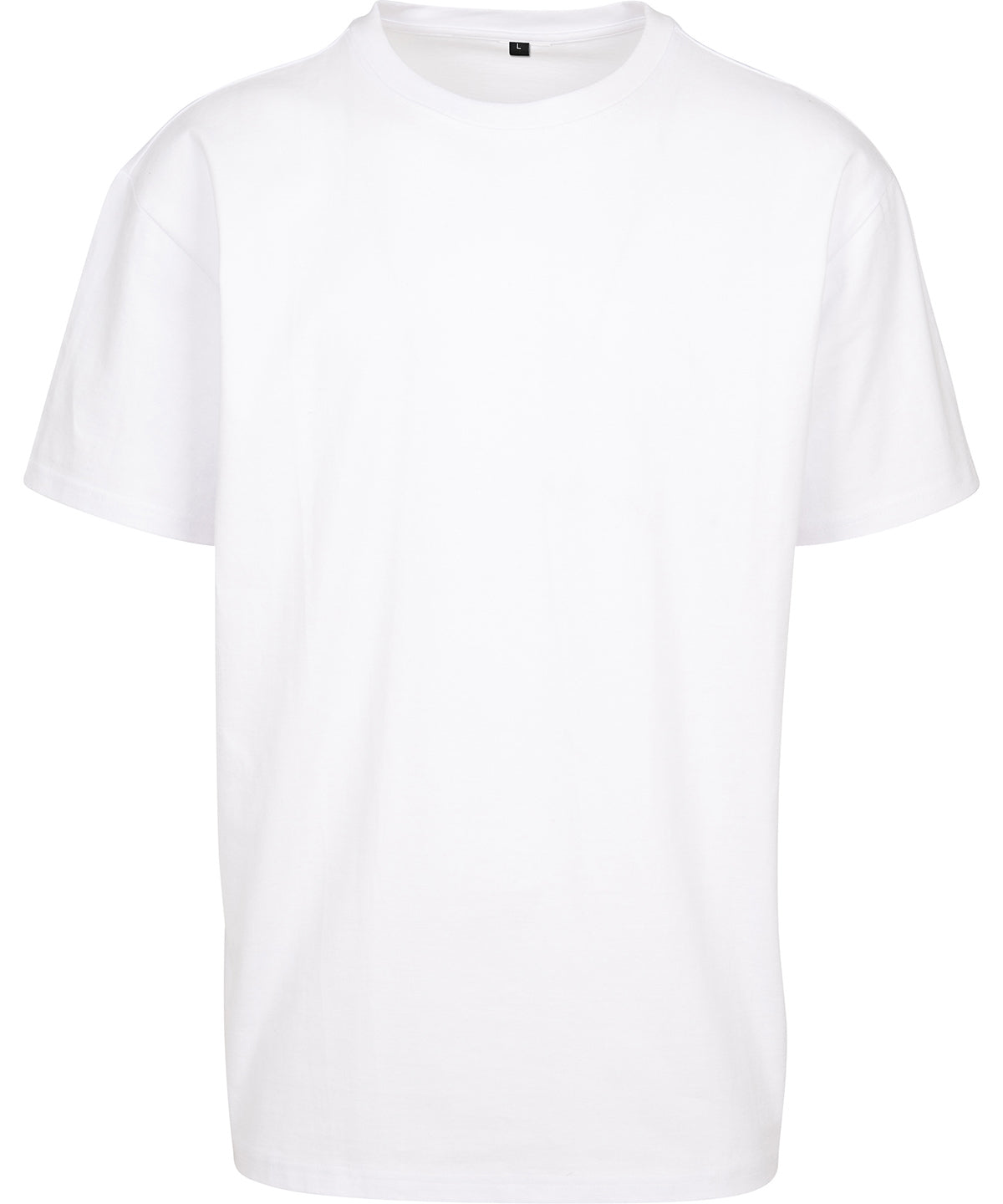 New Morning Studios Oversized Jersey tee in White, front view