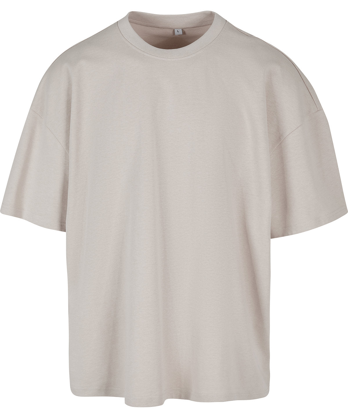 New Morning Studios Heavy Jersey oversized tee in Light Asphalt, front view