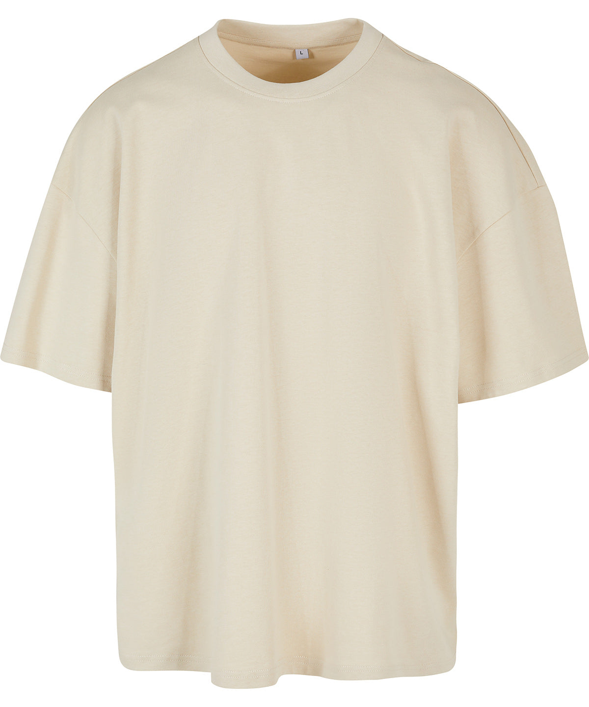 New Morning Studios Heavy Jersey oversized tee in Sand, front view