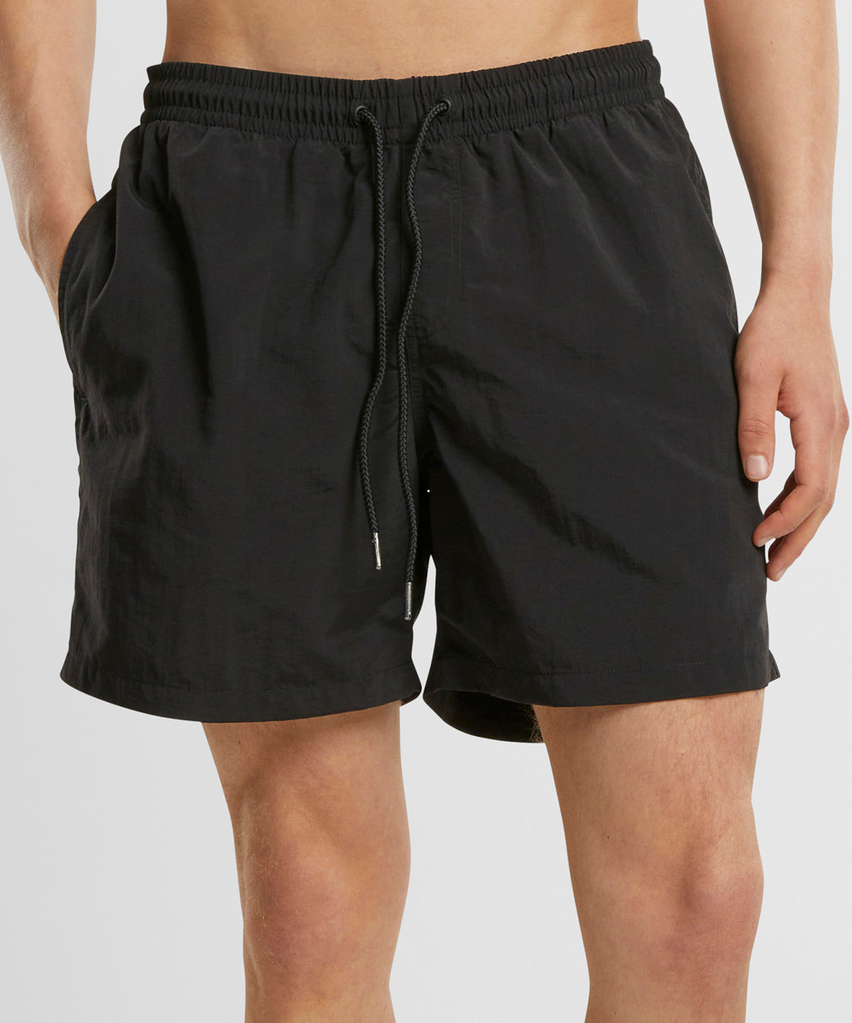 New Morning Studios Basic swim shorts, lifestyle photo