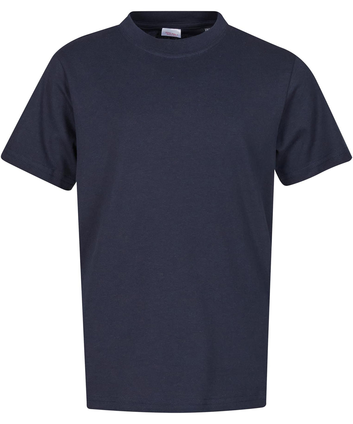 New Morning Studios Kids basic regular fit tee in Navy, front view